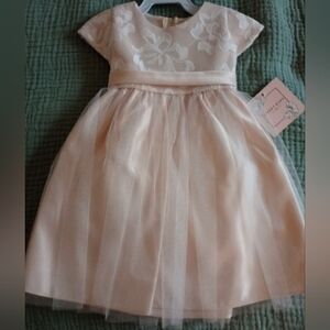 Elegant Cream Kids Dress